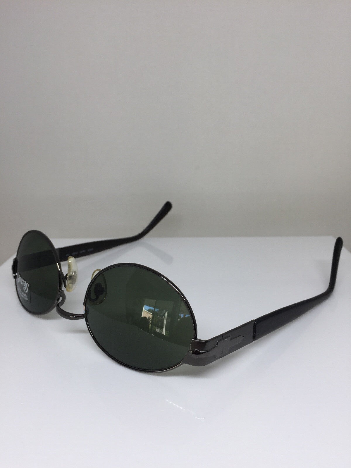 Vintage Persol PE 2058-S Gunmetal Sunglasses - Super Vision Optical