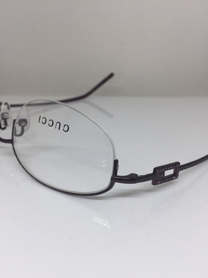 Vintage Gucci GG 2709 Strass Purple Eyeglasses - Super Vision Optical