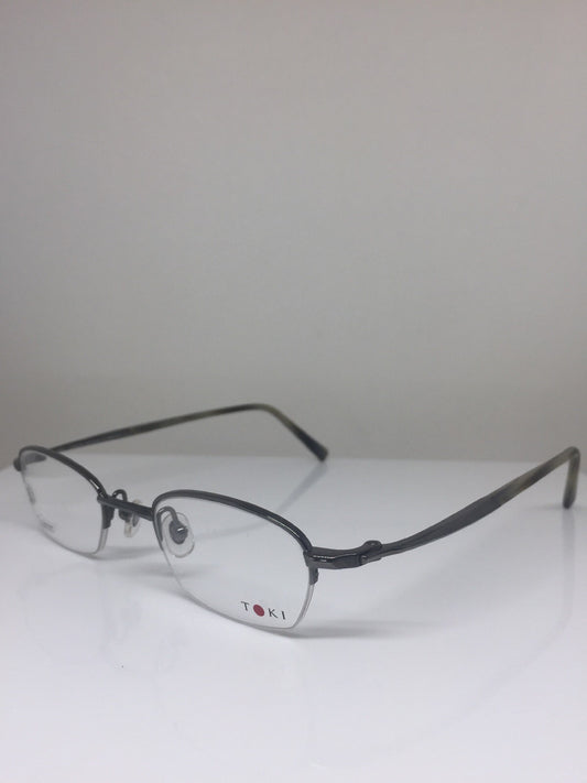 Vintage Toki Toki TK-8080-200 Gunmetal Eyeglasses - Super Vision Optical
