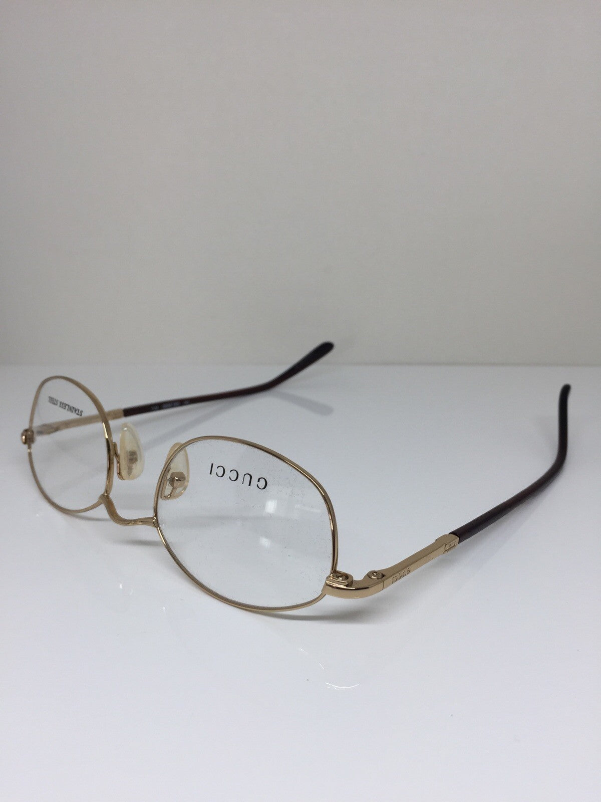 Vintage Gucci GG 2650 Gold Eyeglasses - Super Vision Optical