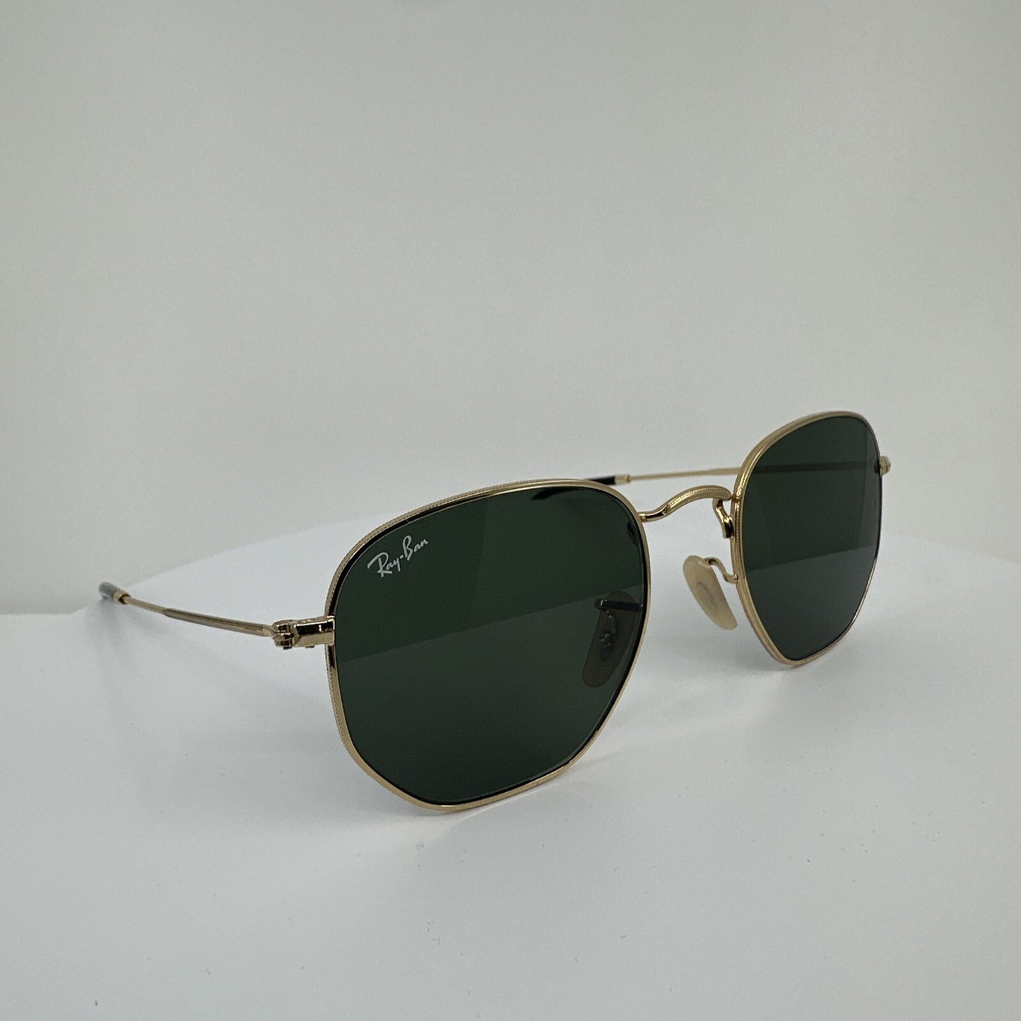 Vintage Ray-Ban RB3548N 001 51-21 Gold Sunglasses - Super Vision Optical