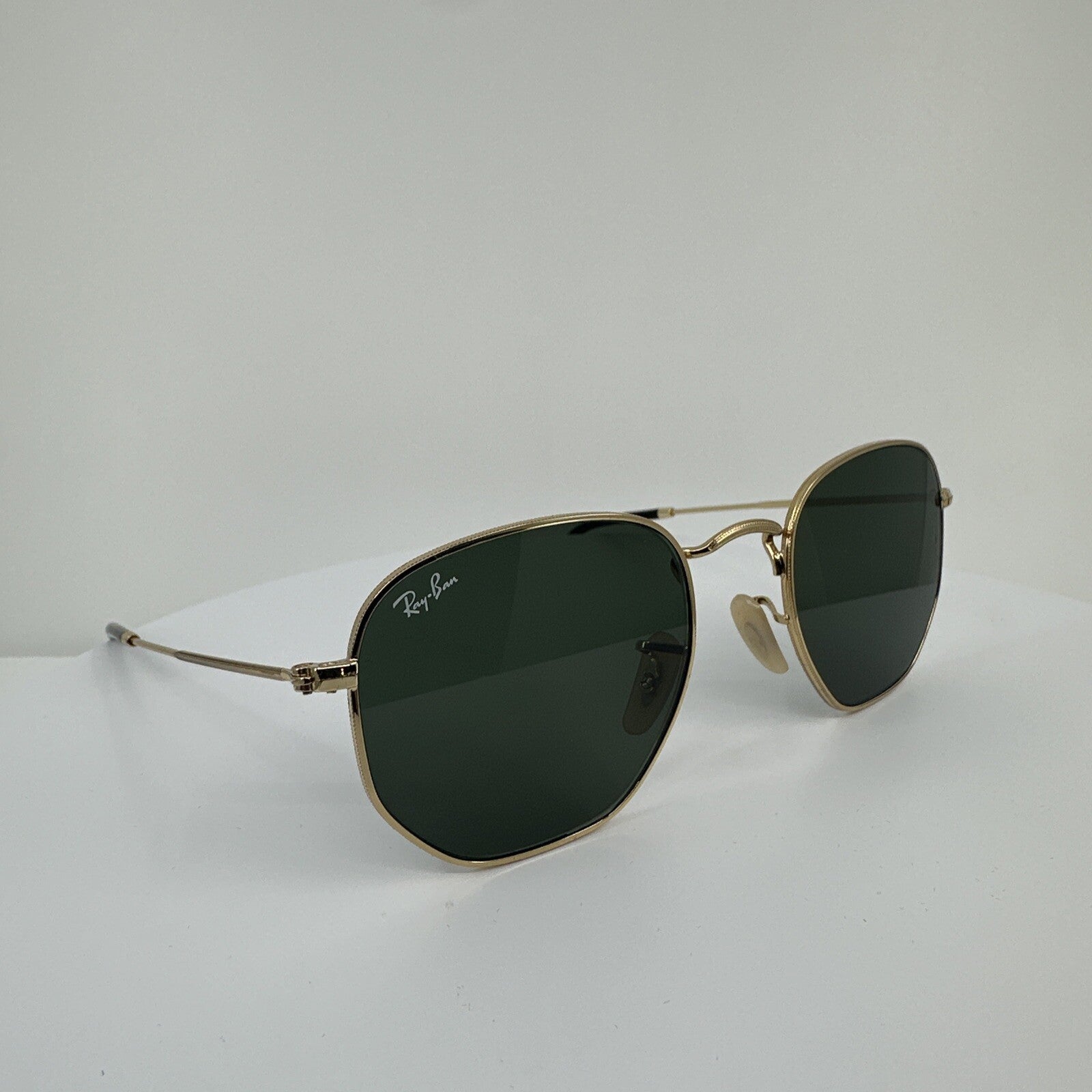 Vintage Ray-Ban RB3548N 001 51-21 Gold Sunglasses - Super Vision Optical