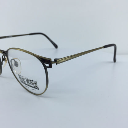 Vintage Beau Monde Collection Bentley Gold Eyeglasses - Super Vision Optical