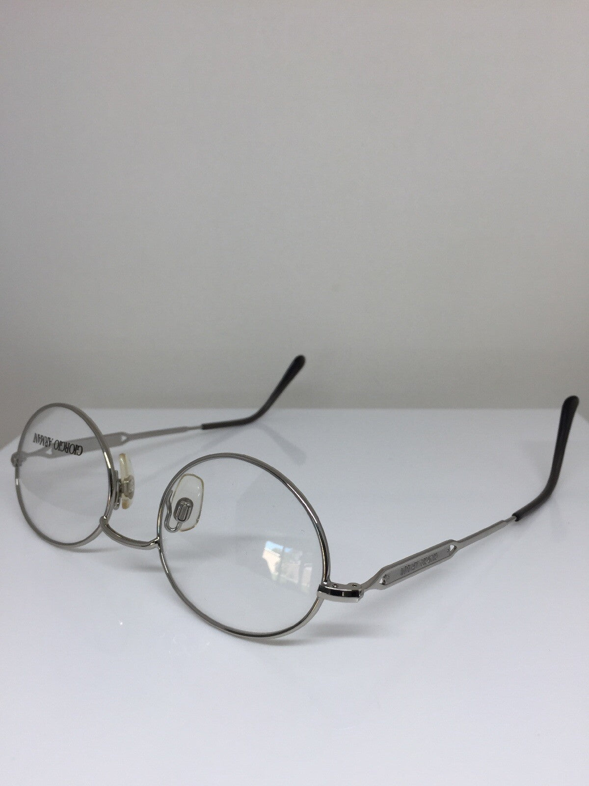 Vintage Giorgio Armani GA 241 Silver Eyeglasses - Super Vision Optical