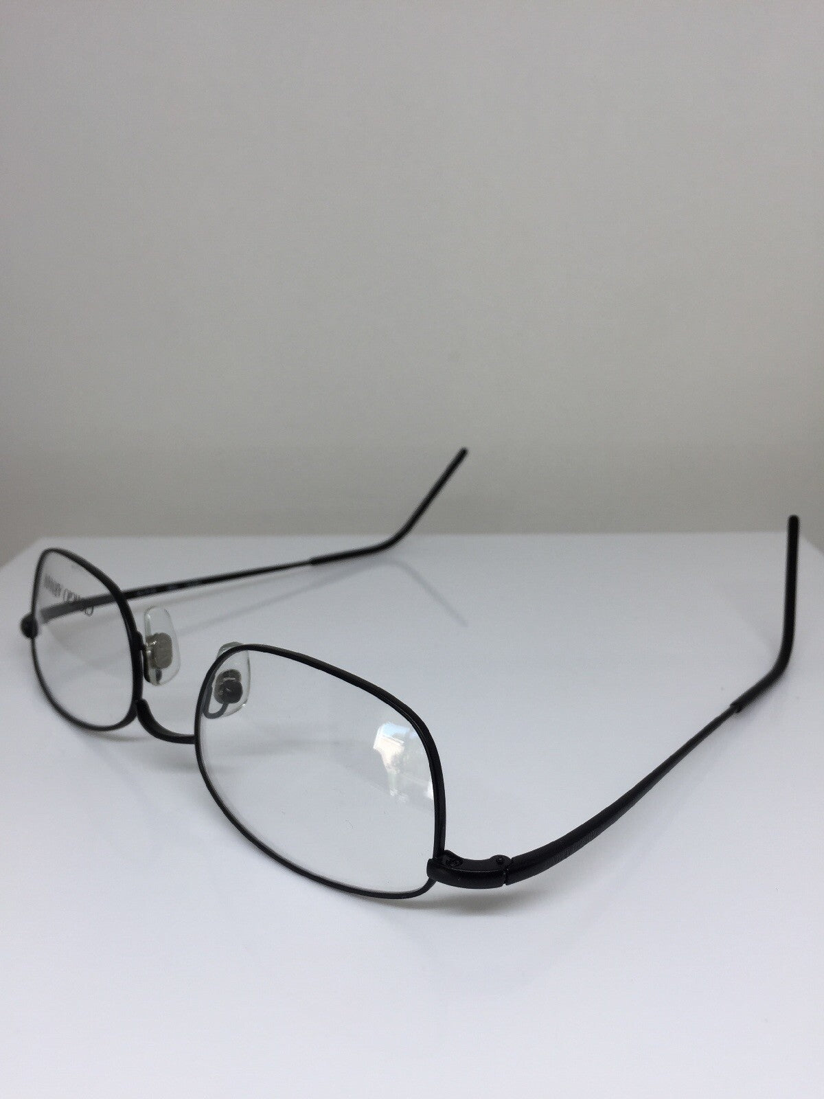 Vintage Giorgio Armani GA 1070 Black Eyeglasses - Super Vision Optical