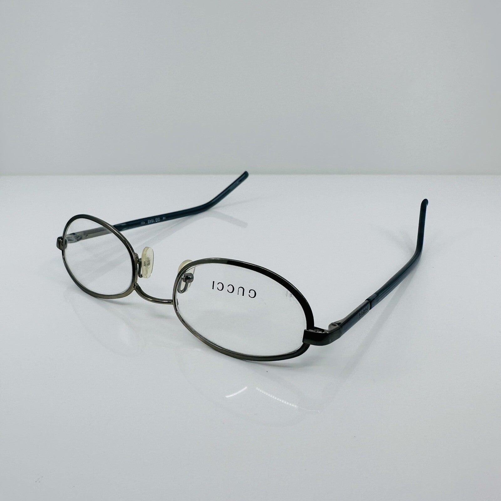 Vintage Gucci GG 1649 Silver Eyeglasses - Super Vision Optical