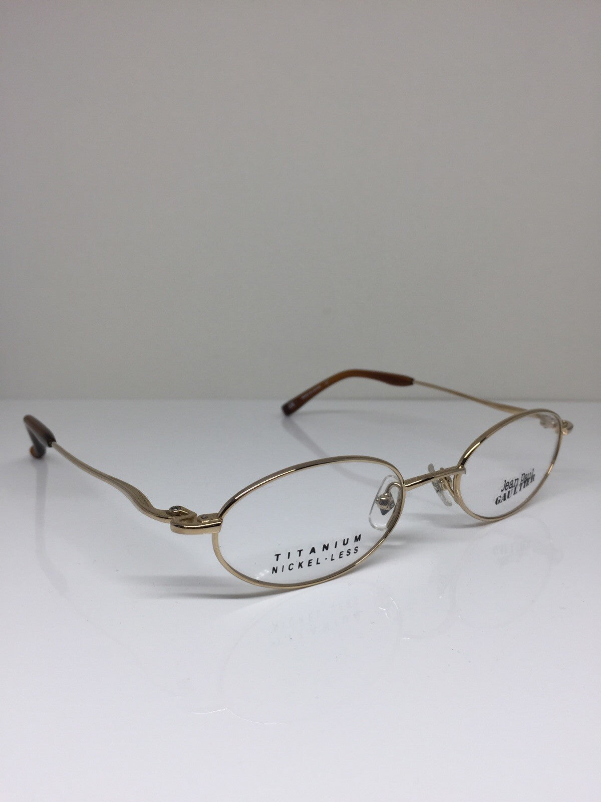 Vintage Jean Paul Gaultier JPG 55-0034 Gold Eyeglasses - Super Vision Optical