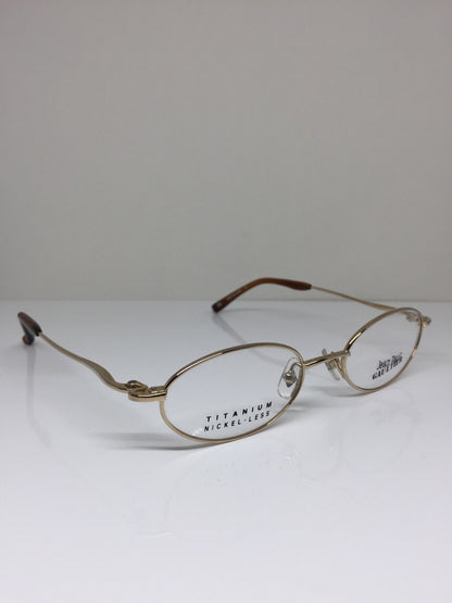 Vintage Jean Paul Gaultier JPG 55-0034 Gold Eyeglasses - Super Vision Optical