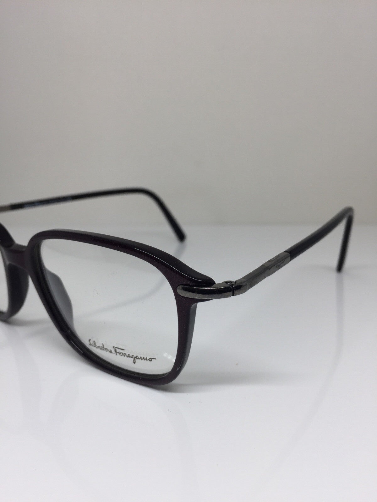 Vintage Salvatore Ferragamo SF 2526 Purple Eyeglasses - Super Vision Optical