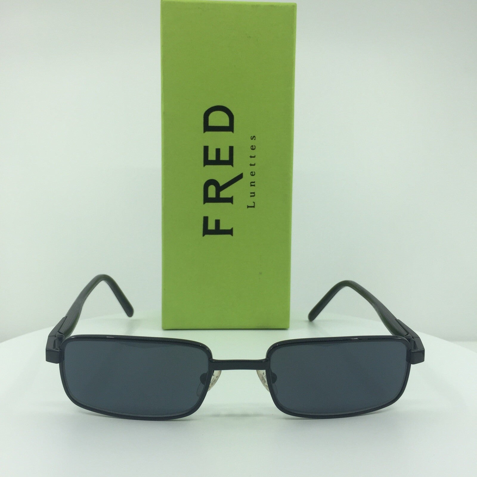 Vintage Fred Lunettes Borneo C3 Black Sunglasses - Super Vision Optical