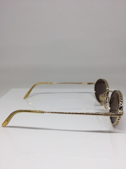 Vintage Christian Dior CD Edith Gold Sunglasses - Super Vision Optical