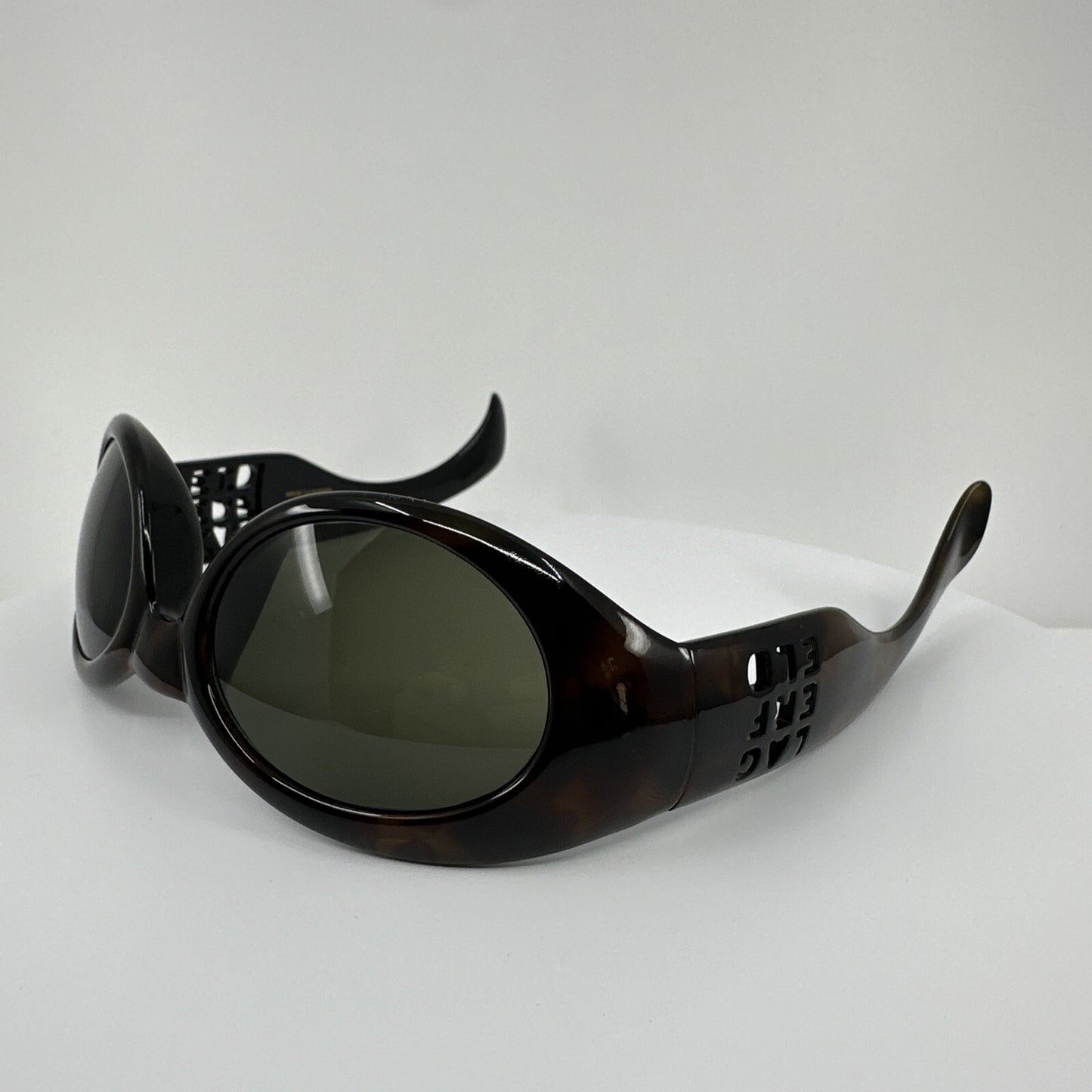 Vintage Karl Lagerfeld 4114 Tortoise Sunglasses - Super Vision Optical