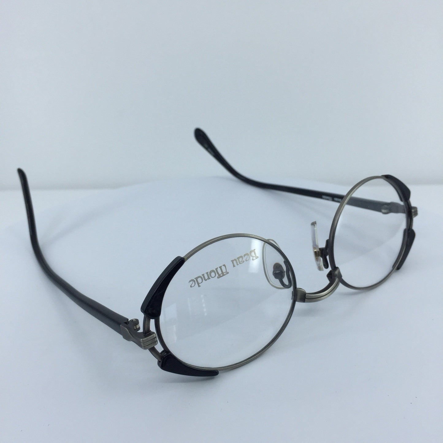 Vintage Beau Monde Collection Norwich Gunmetal Eyeglasses - Super Vision Optical