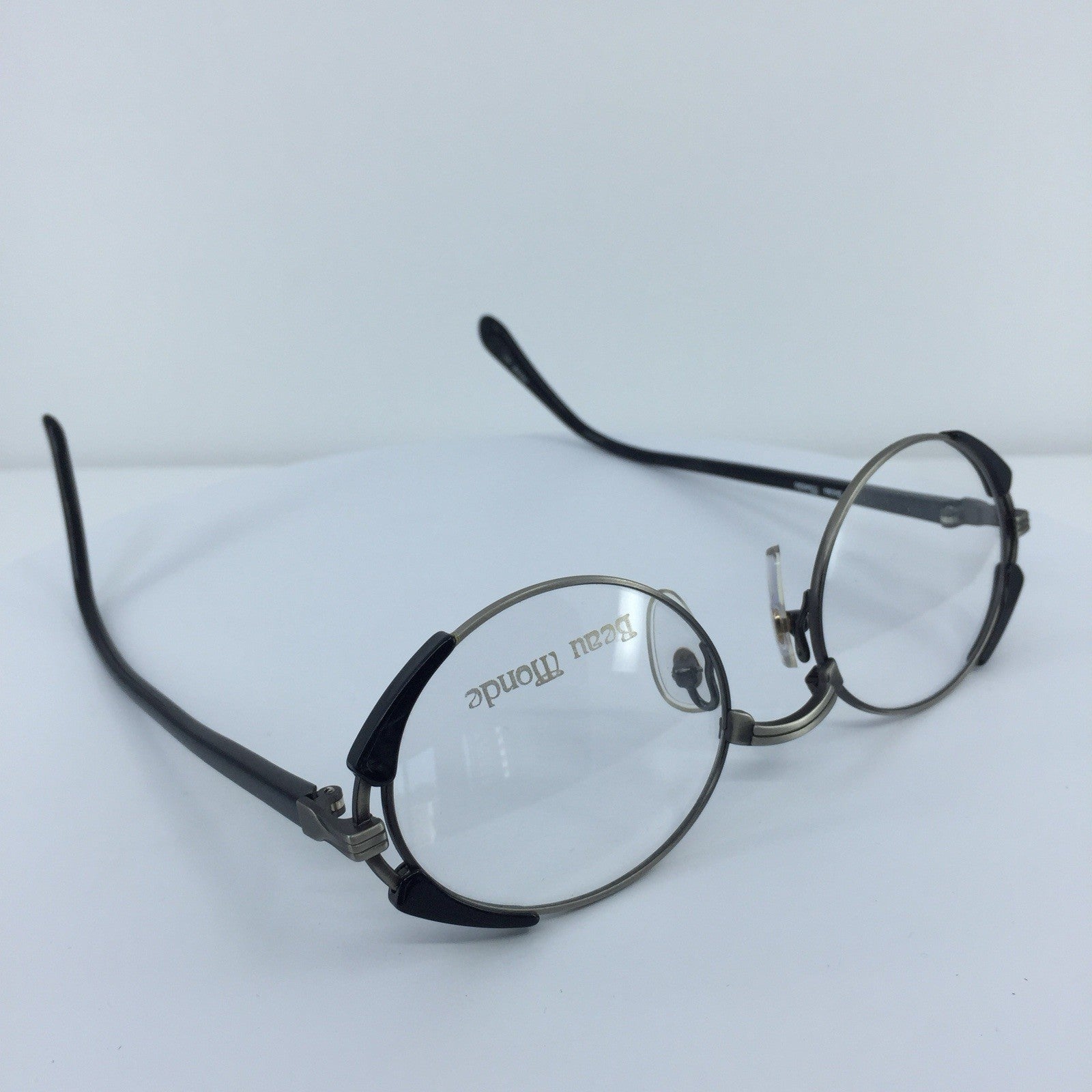 Vintage Beau Monde Collection Norwich Gunmetal Eyeglasses - Super Vision Optical