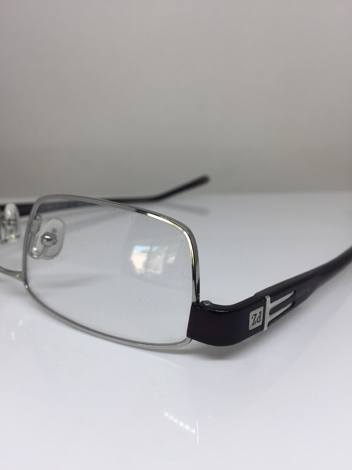 Vintage Pal Zileri PZ 2099 Silver Eyeglasses - Super Vision Optical