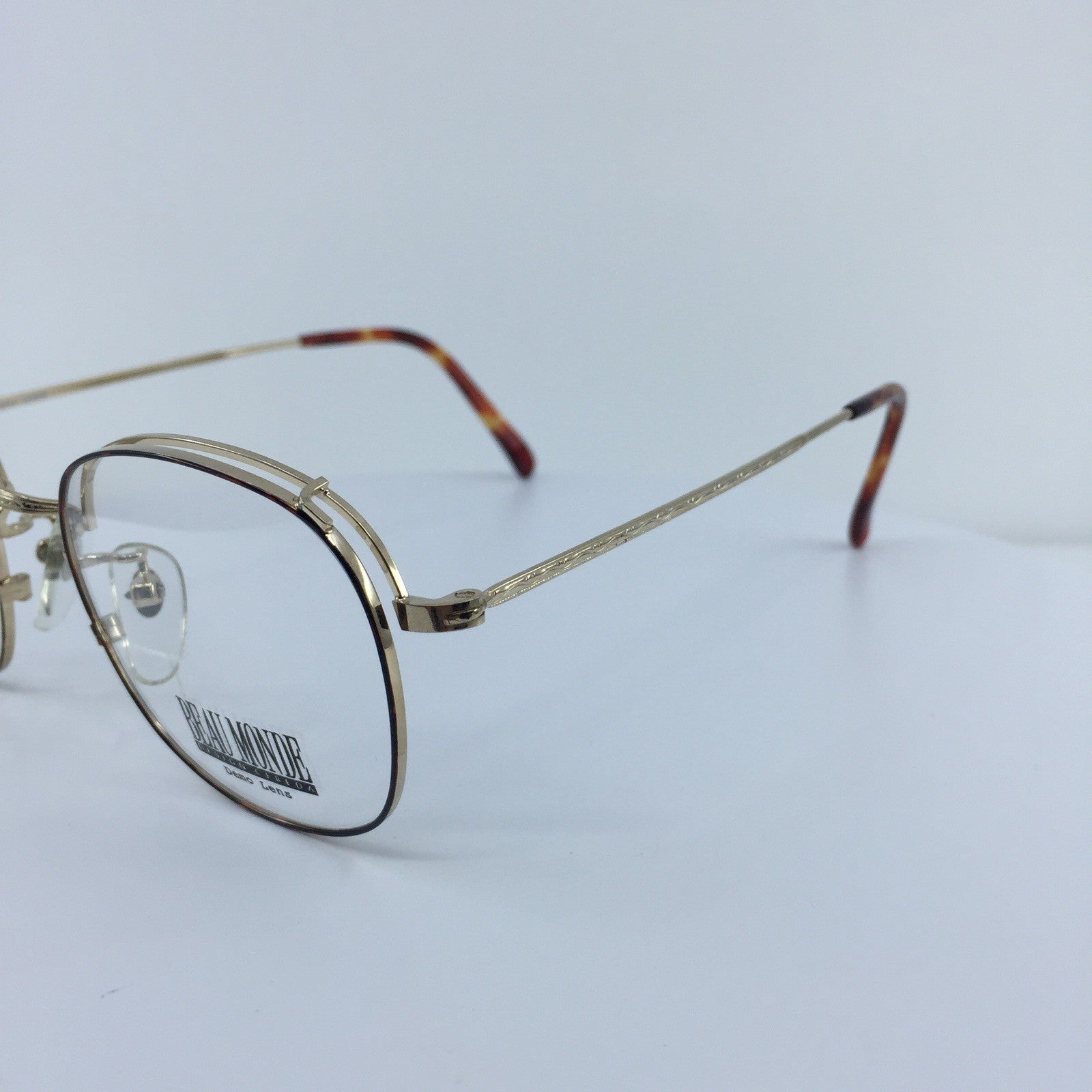 Vintage Beau Monde Collection Allston Tortoise Eyeglasses - Super Vision Optical