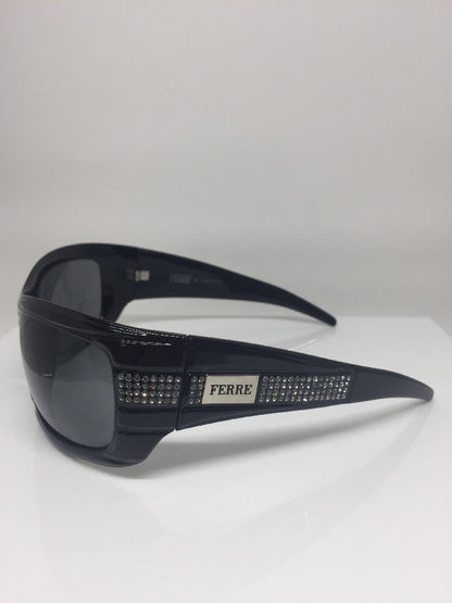 Vintage Gianfranco Ferre GFF 73301 Black Sunglasses - Super Vision Optical