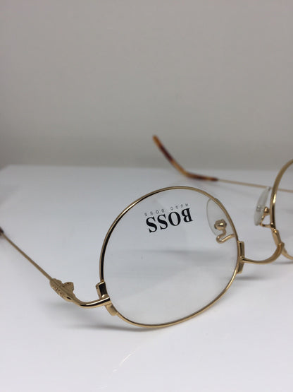Vintage Hugo Boss HB 4708 Gold Sunglasses - Super Vision Optical