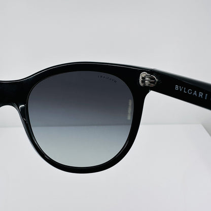 Vintage Bvlgari Bulgari 8185-B Black Sunglasses - Super Vision Optical