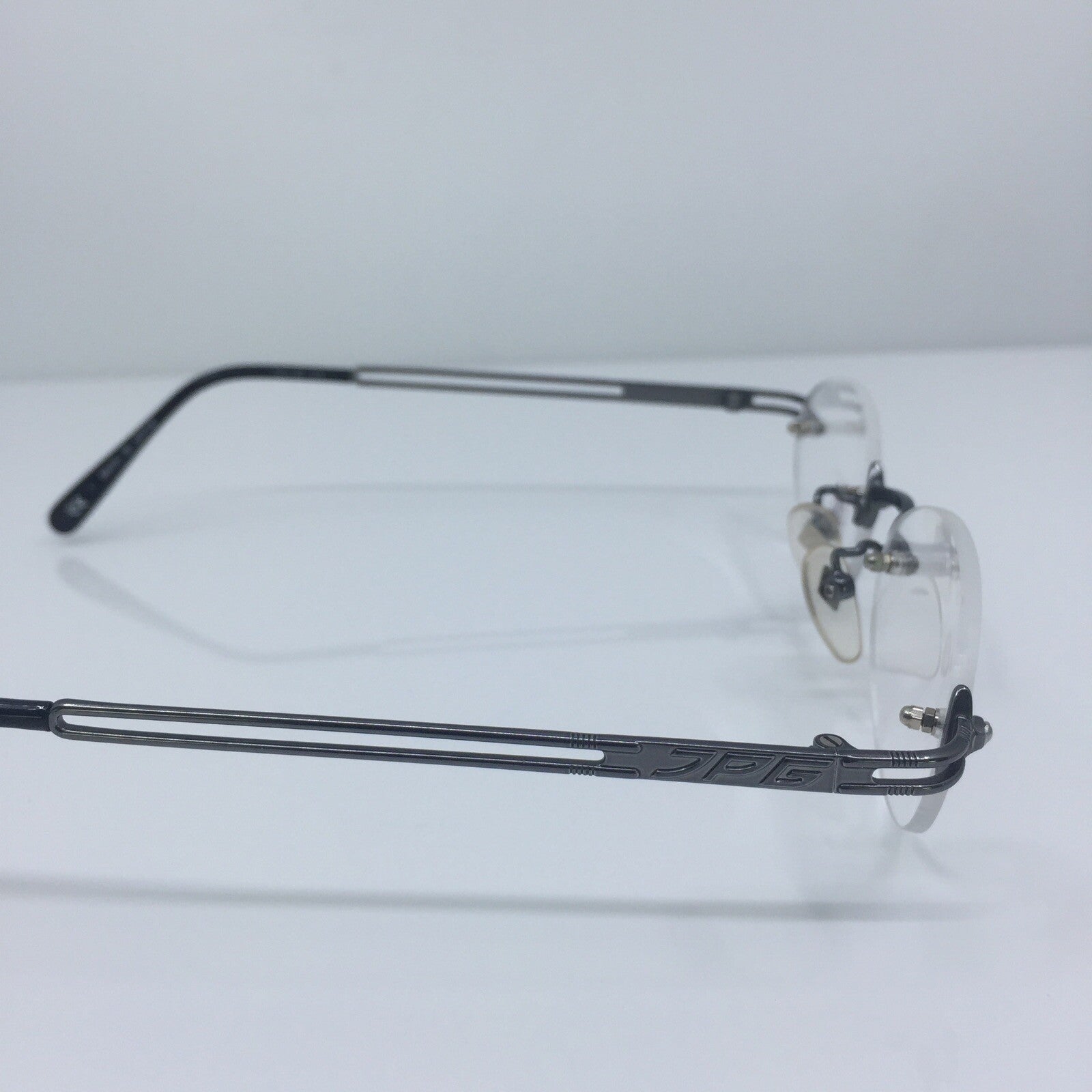 Vintage Jean Paul Gaultier JPG 57-7101 Gunmetal Sunglasses - Super Vision Optical
