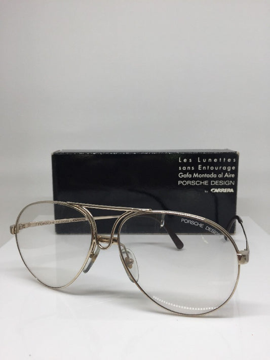Vintage Porsche Design P5657 Gold Sunglasses - Super Vision Optical