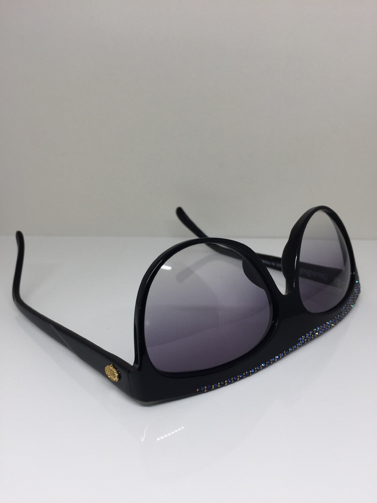 Vintage Stendhal VENEZIA 448 Black Sunglasses - Super Vision Optical