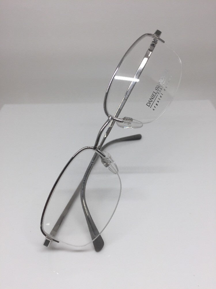 Vintage Daniel Swarovski S 093 Silver Sunglasses - Super Vision Optical