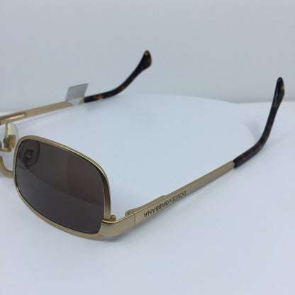 Vintage Dolce & Gabbana DG 320/S Gold Sunglasses - Super Vision Optical