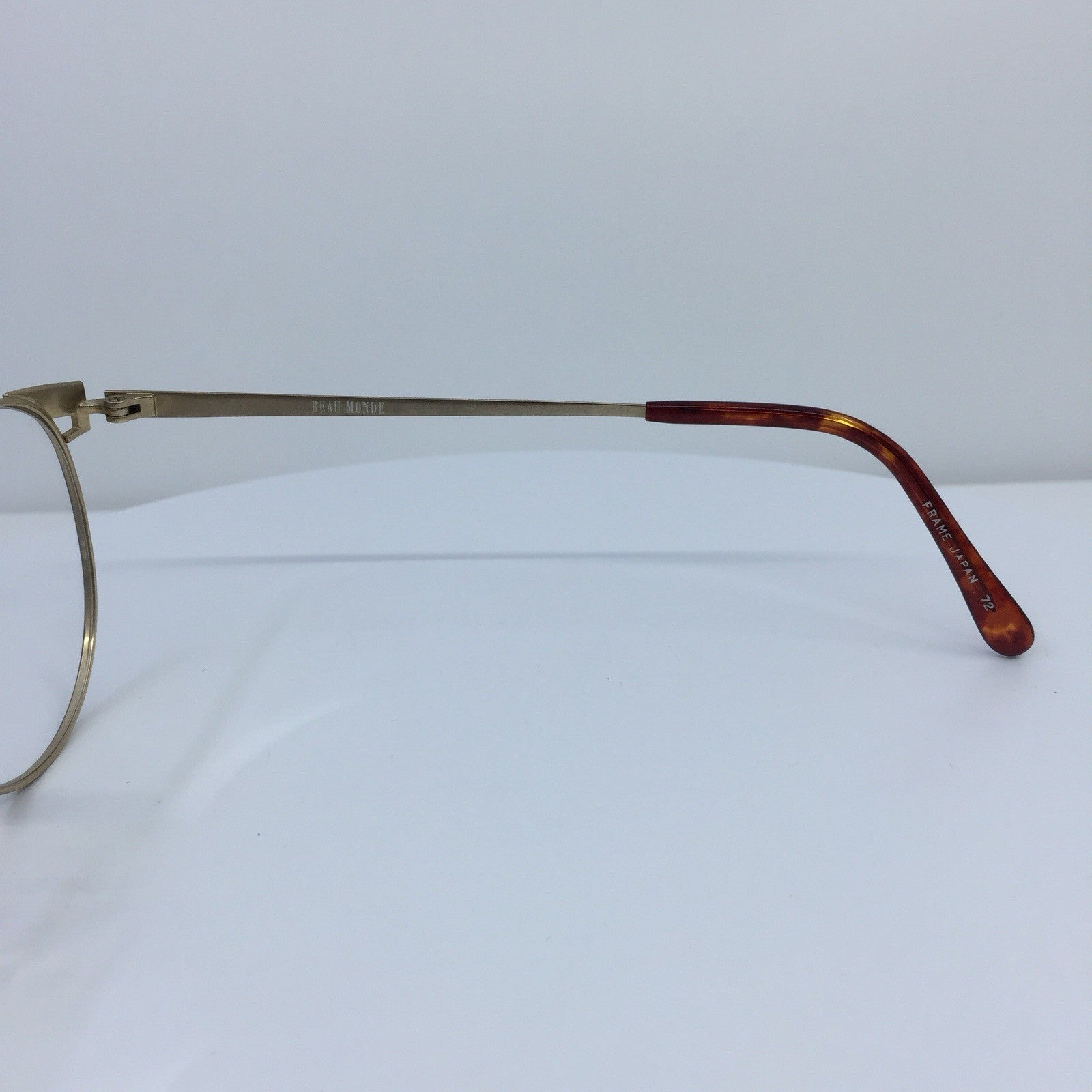 Vintage Beau Monde Collection BENTLEY Tortoise Eyeglasses - Super Vision Optical