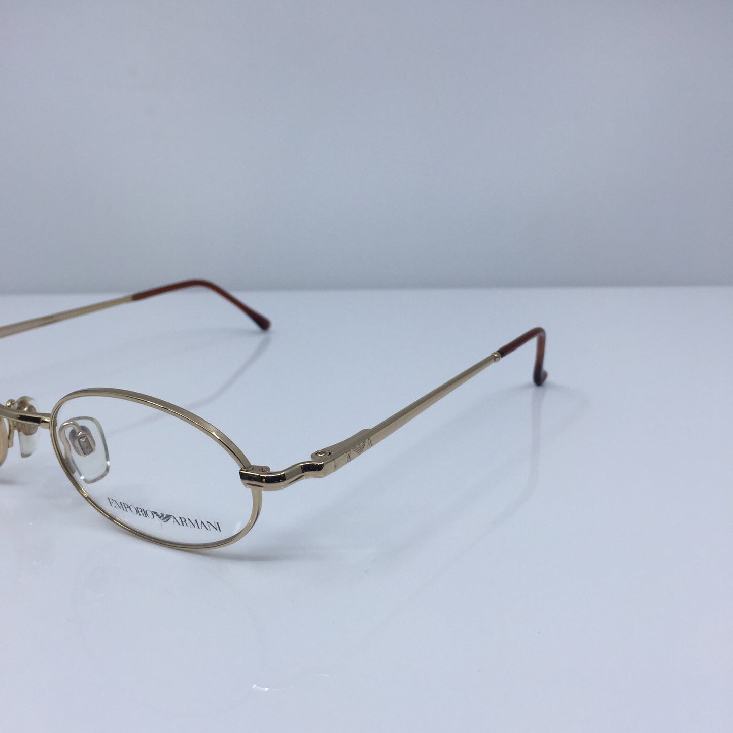 Vintage Emporio Armani EA 077 Gold Eyeglasses - Super Vision Optical