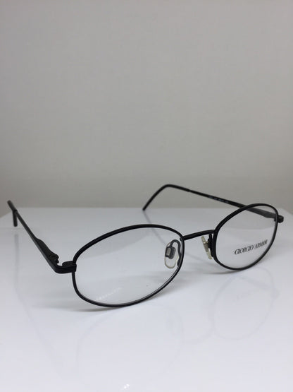 Vintage Giorgio Armani GA 1031 Black Eyeglasses - Super Vision Optical