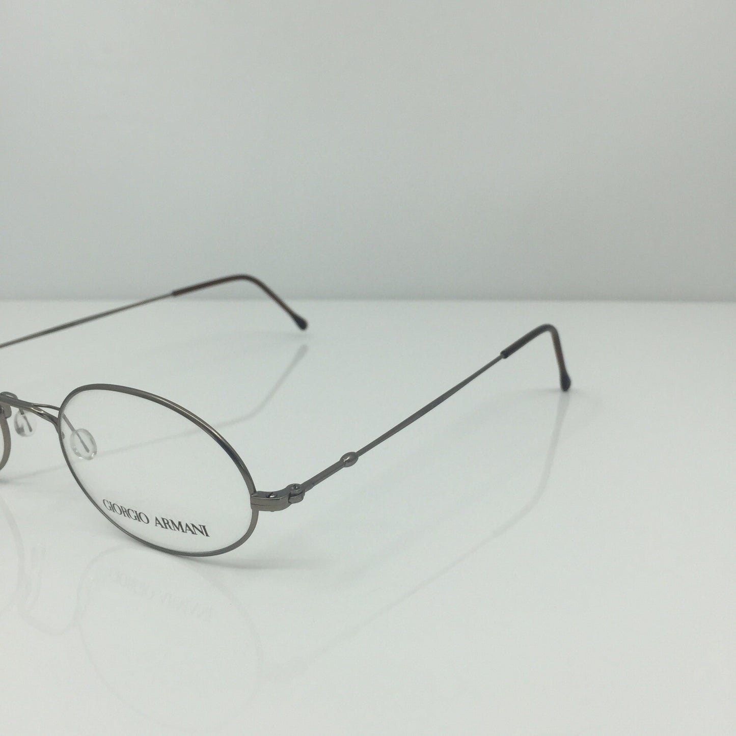 Vintage Giorgio Armani GA 1004 Gunmetal Eyeglasses - Super Vision Optical