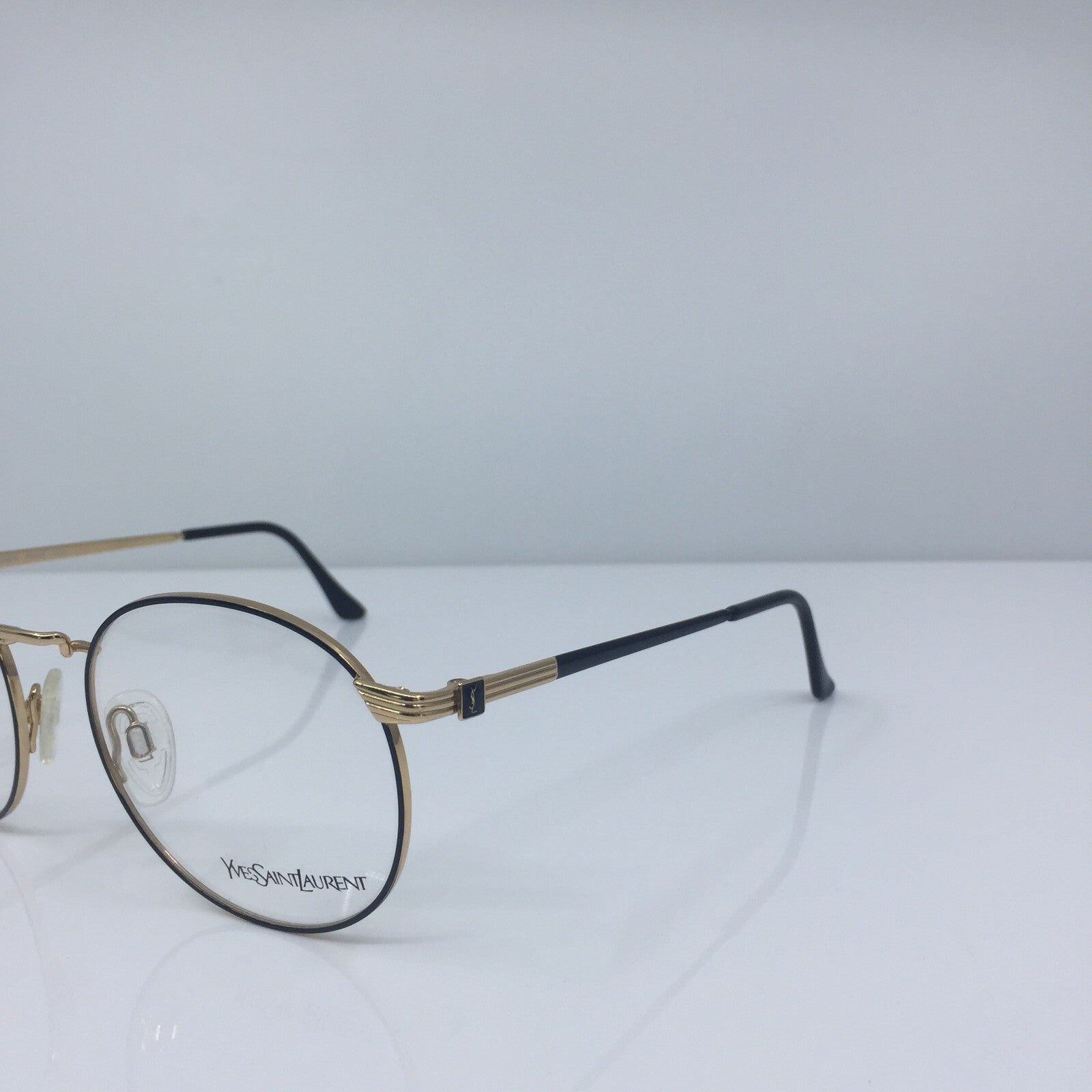 Vintage YSL Yves Saint Laurent YSL 4002 Y104 Black Eyeglasses - Super Vision Optical