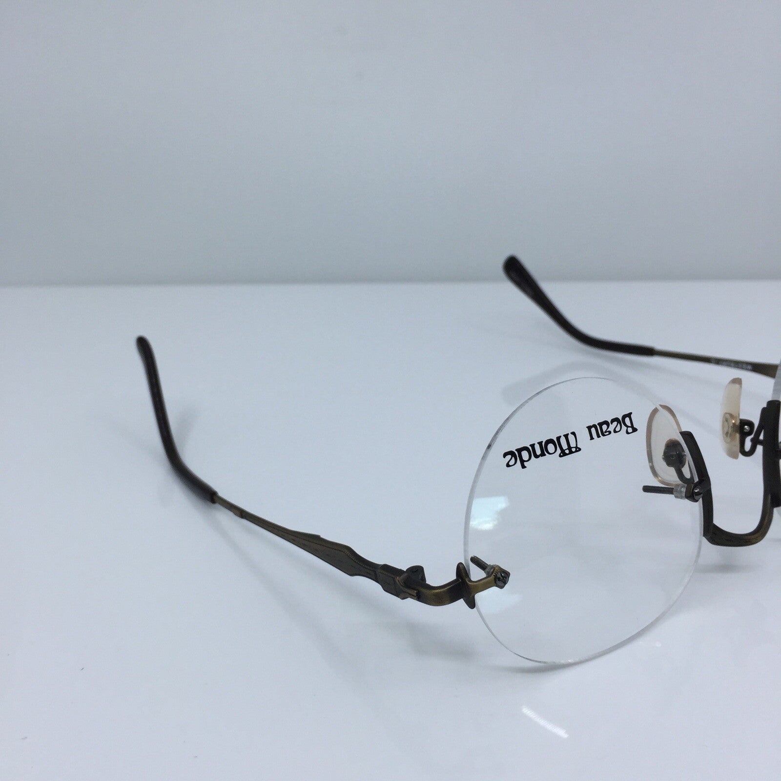 Vintage Beau Monde Collection Westbury Gold Eyeglasses - Super Vision Optical