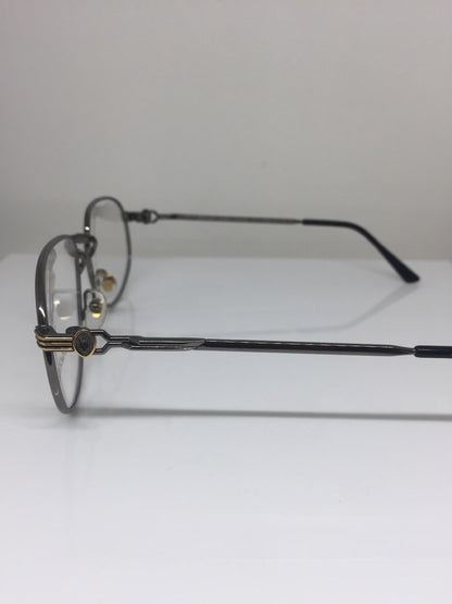 Vintage Maserati MASERATI 6213 Gunmetal Eyeglasses - Super Vision Optical