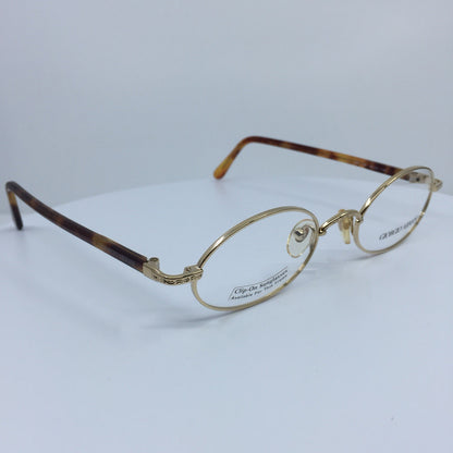 Vintage Giorgio Armani GA 250 Gold Eyeglasses - Super Vision Optical