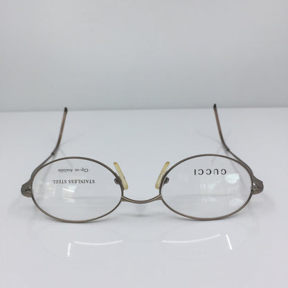 Vintage Gucci GG 2649 Gold Eyeglasses - Super Vision Optical