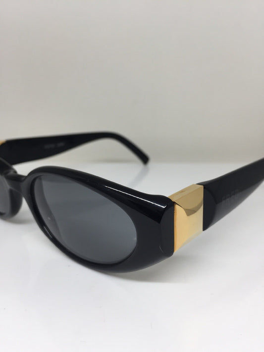 Vintage Fred Lunettes Fred CUT S2 Black Sunglasses - Super Vision Optical