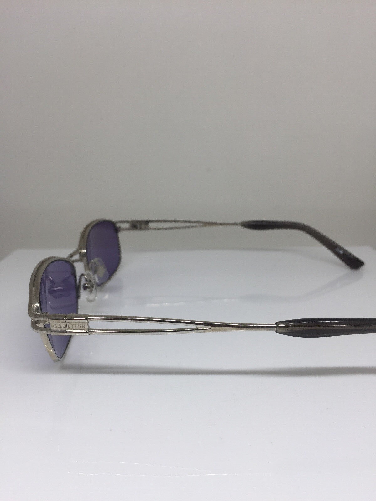 Vintage Jean Paul Gaultier JPG 56-0029 Silver Sunglasses - Super Vision Optical