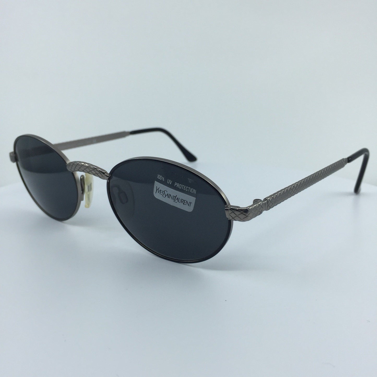 Vintage Saint Laurent YSL 6020 Black Sunglasses - Super Vision Optical