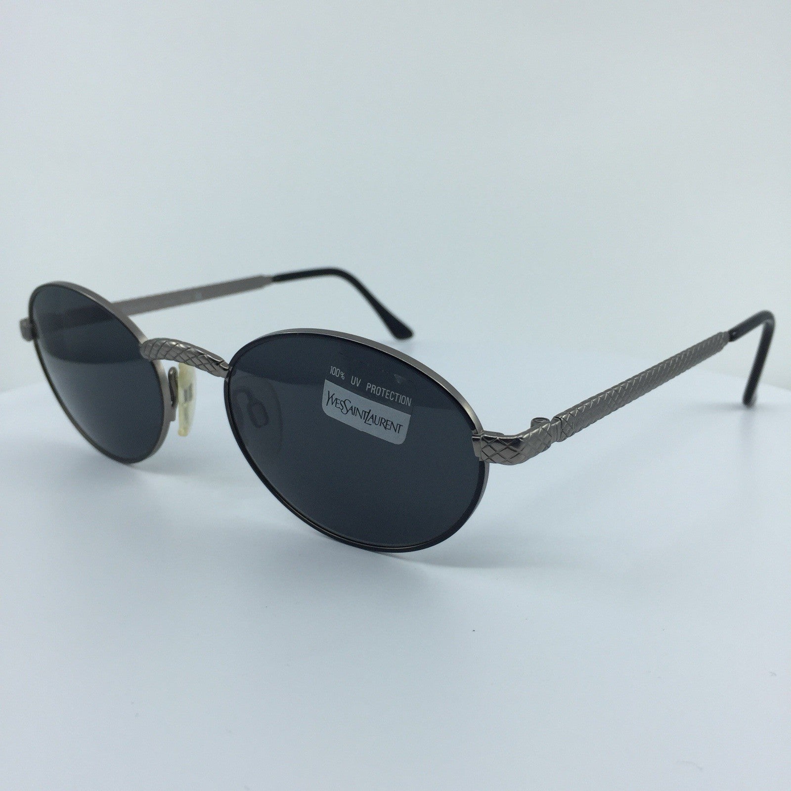 Vintage Saint Laurent YSL 6020 Black Sunglasses - Super Vision Optical