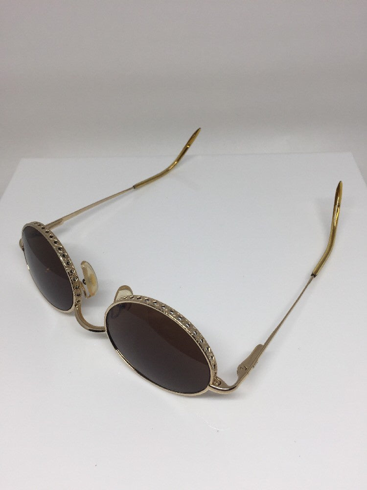 Vintage Christian Dior CD Edith Gold Sunglasses - Super Vision Optical