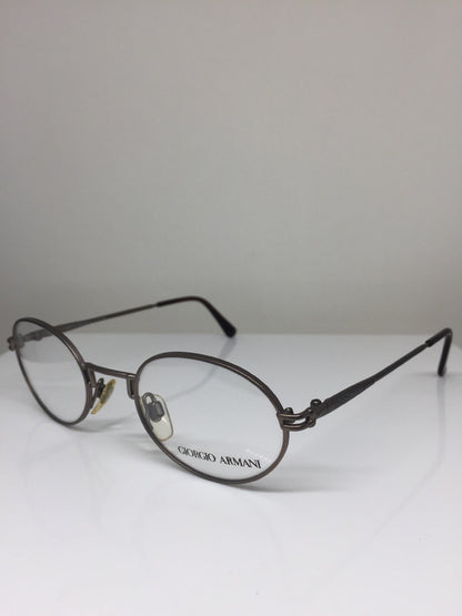 Vintage Giorgio Armani GA 244 Brown Eyeglasses - Super Vision Optical