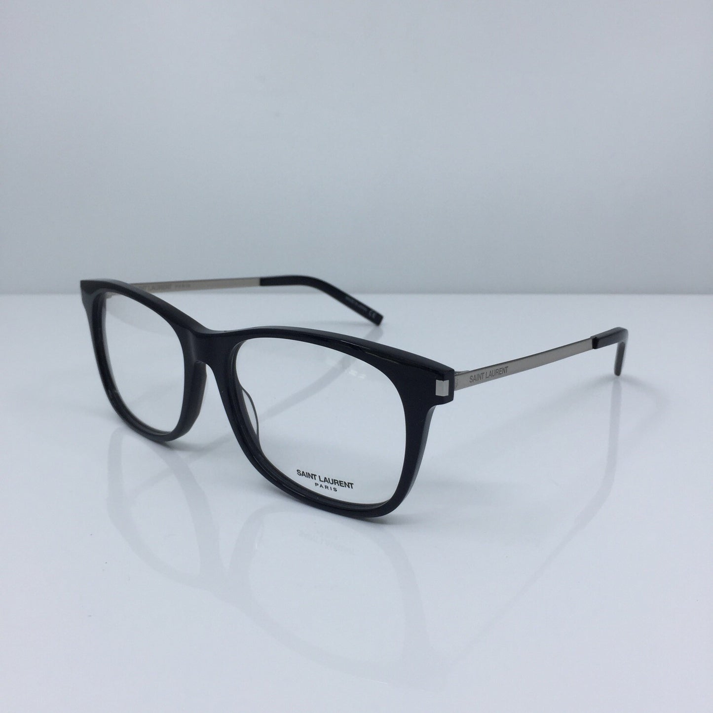 Vintage Saint Laurent SL 26 Silver Eyeglasses - Super Vision Optical