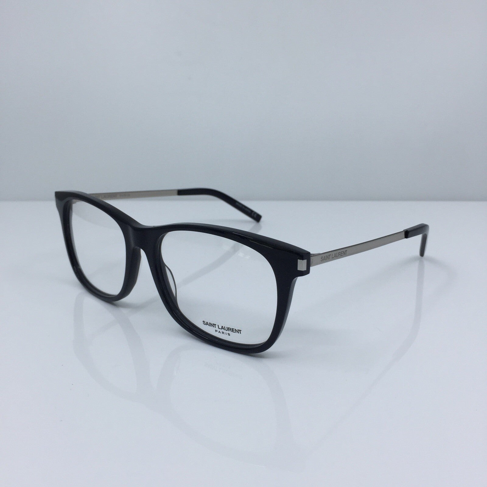 Vintage Saint Laurent SL 26 Silver Eyeglasses - Super Vision Optical