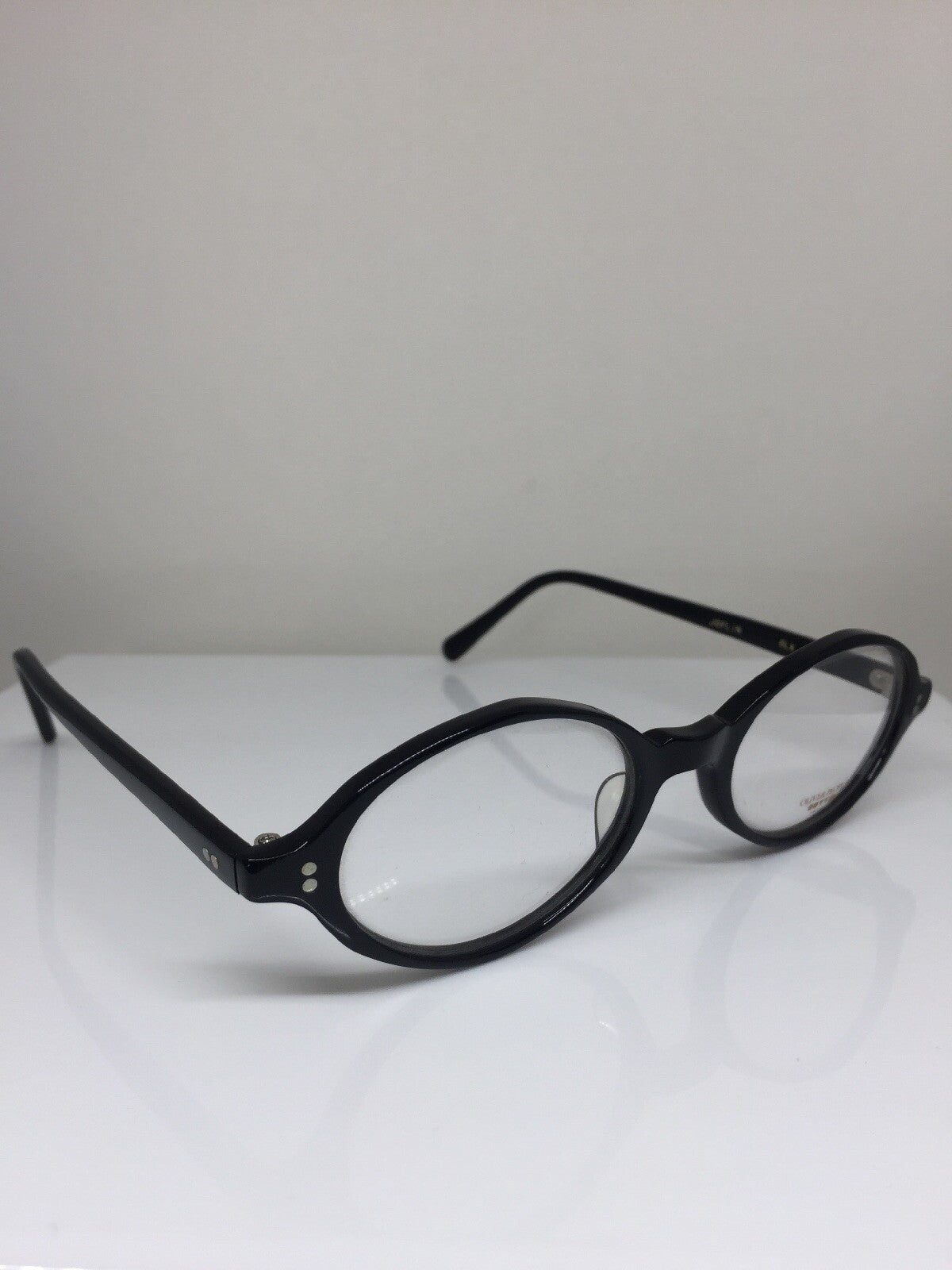 Vintage Oliver Peoples OP Joplin Black Eyeglasses - Super Vision Optical