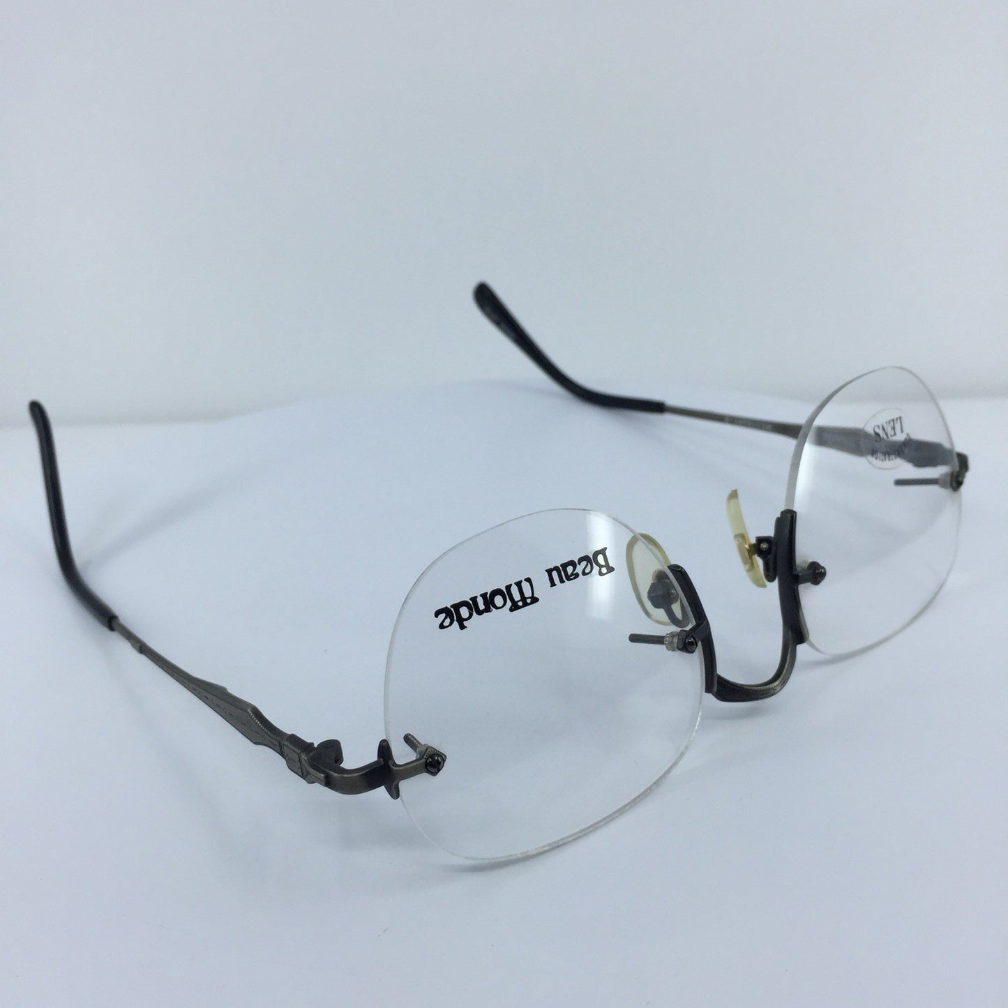 Vintage Beau Monde Collection Westbury Silver Eyeglasses - Super Vision Optical