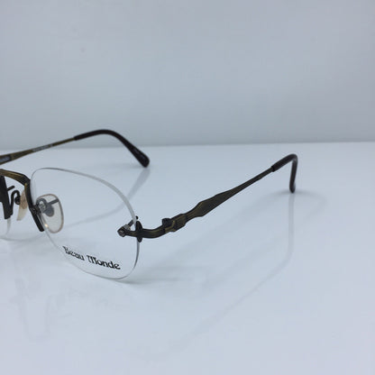 Vintage Beau Monde Collection Westbury Gold Eyeglasses - Super Vision Optical