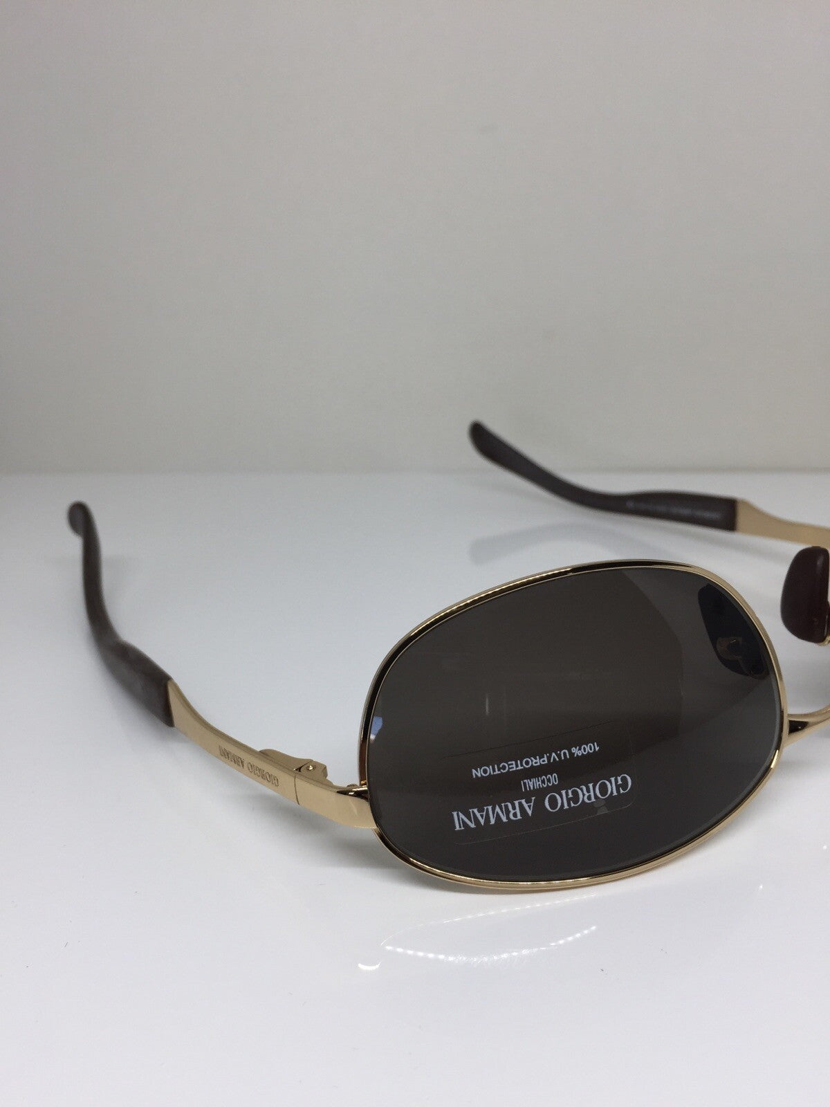 Vintage Giorgio Armani GA 1521 Gold Sunglasses - Super Vision Optical