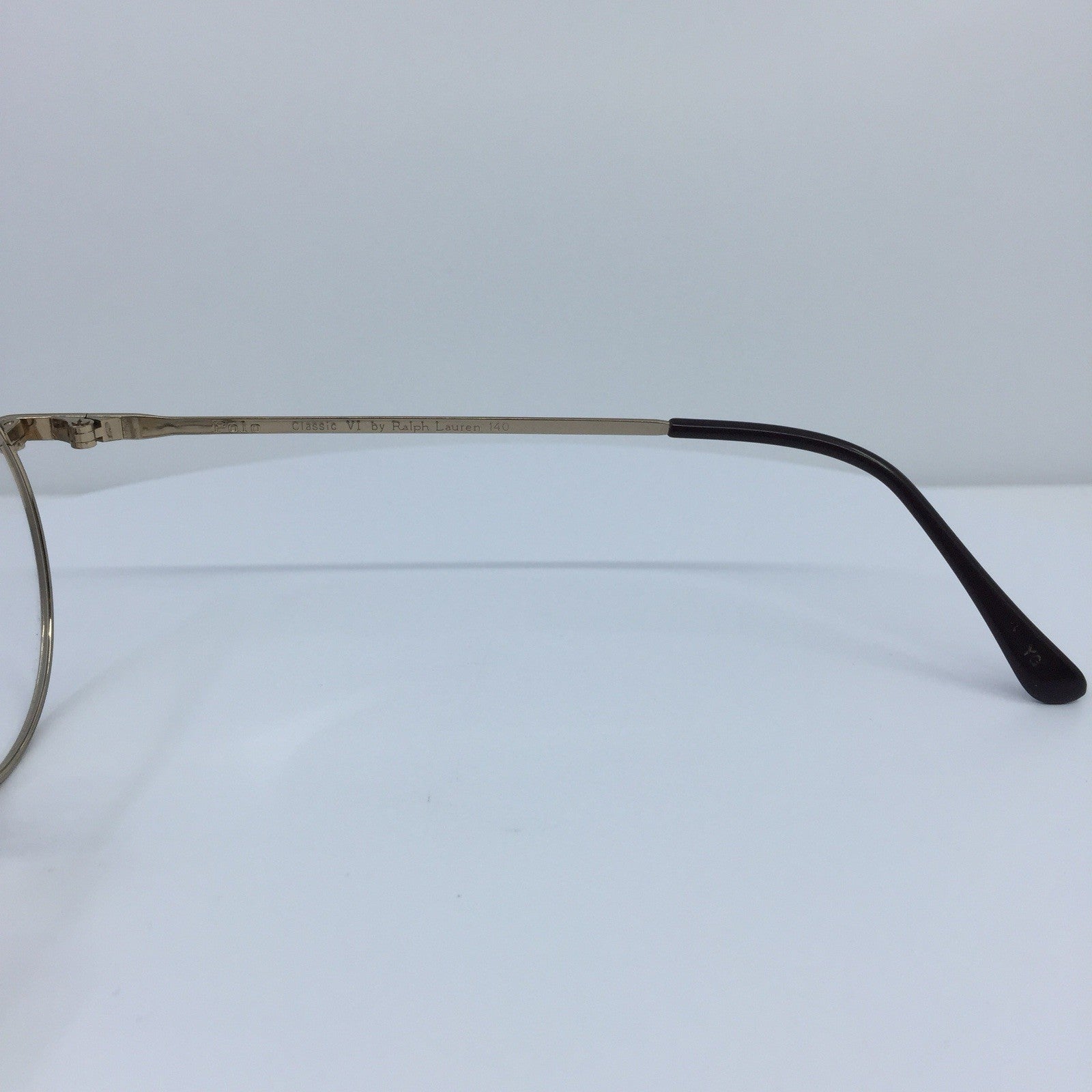 Vintage Polo Ralph Lauren Polo Classic Vl Gold Eyeglasses - Super Vision Optical